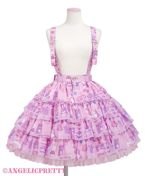 Angelic Pretty/Photogenic Pallet スカート Photogenic Pallet Skirt by Angelic Pretty