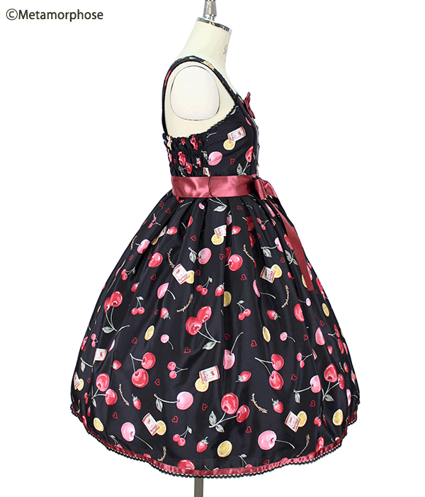 floating heart cherry jsk heart Floating Cherry CHERRY＆Crystal
