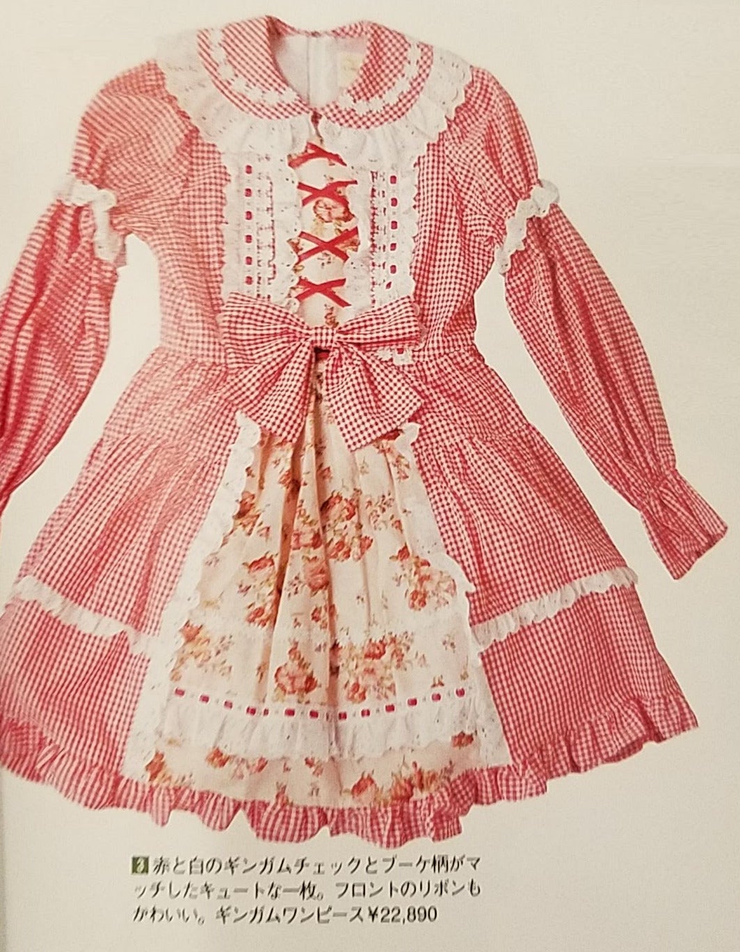 Gingham OP by Cornet