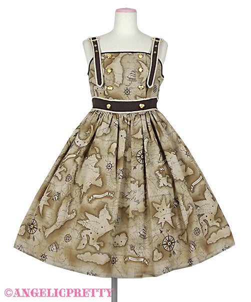 Fantastic World Map JSK by Angelic Pretty