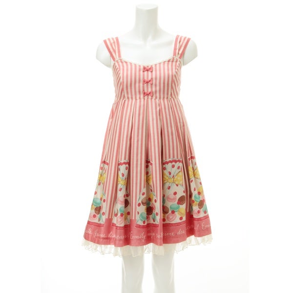 Wrapping Macaron Sleeveless OP by Emily Temple Cute