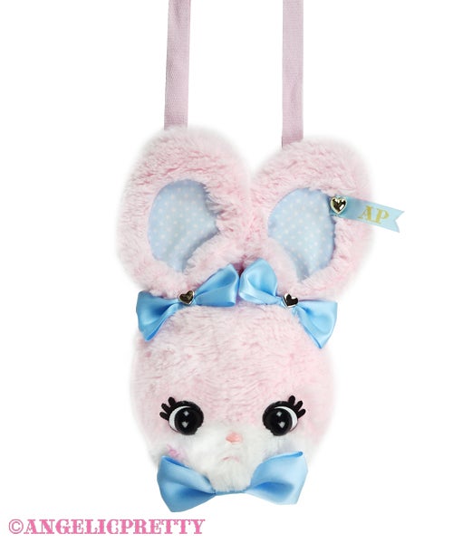 Lyrical Bunny Face Pouch (2021) by Angelic Pretty