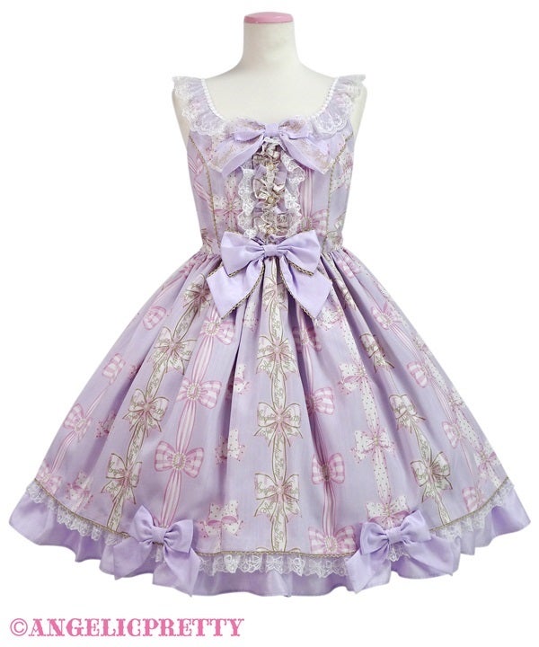 Jewelry Ribbon Princess JSK by Angelic Pretty