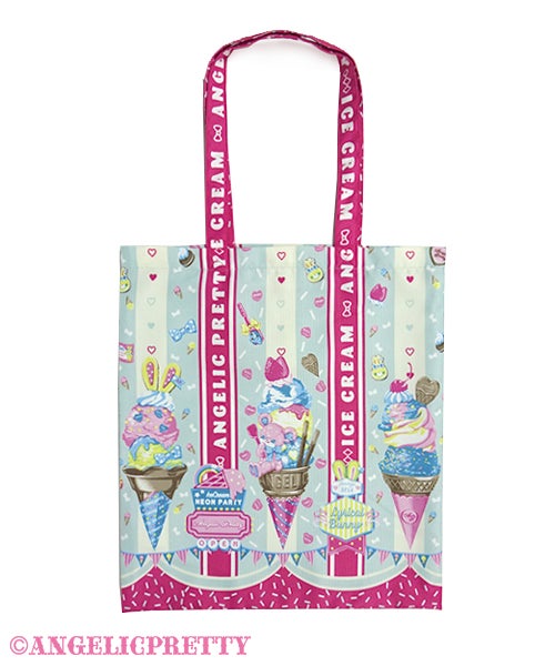 Ice Cream Parlor Tote Bag by Angelic Pretty