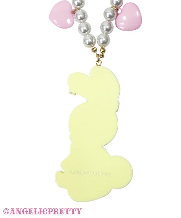 Cute Lyrical Bunny Necklace by Angelic Pretty