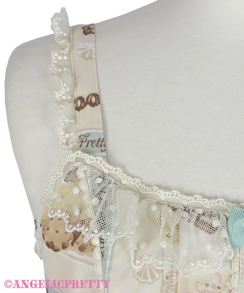 Cream Cookie Collection High Waist JSK (2021) by Angelic Pretty