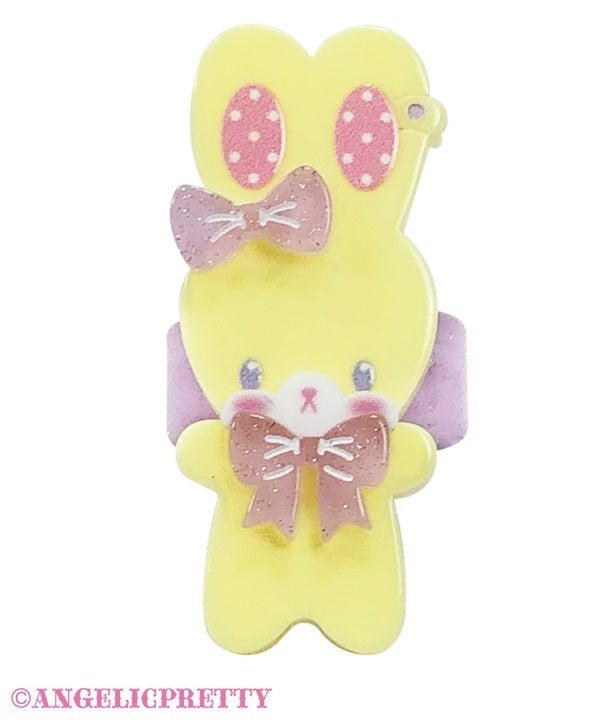 Fancy Lyrical Bunny Ring (2024) by Angelic Pretty