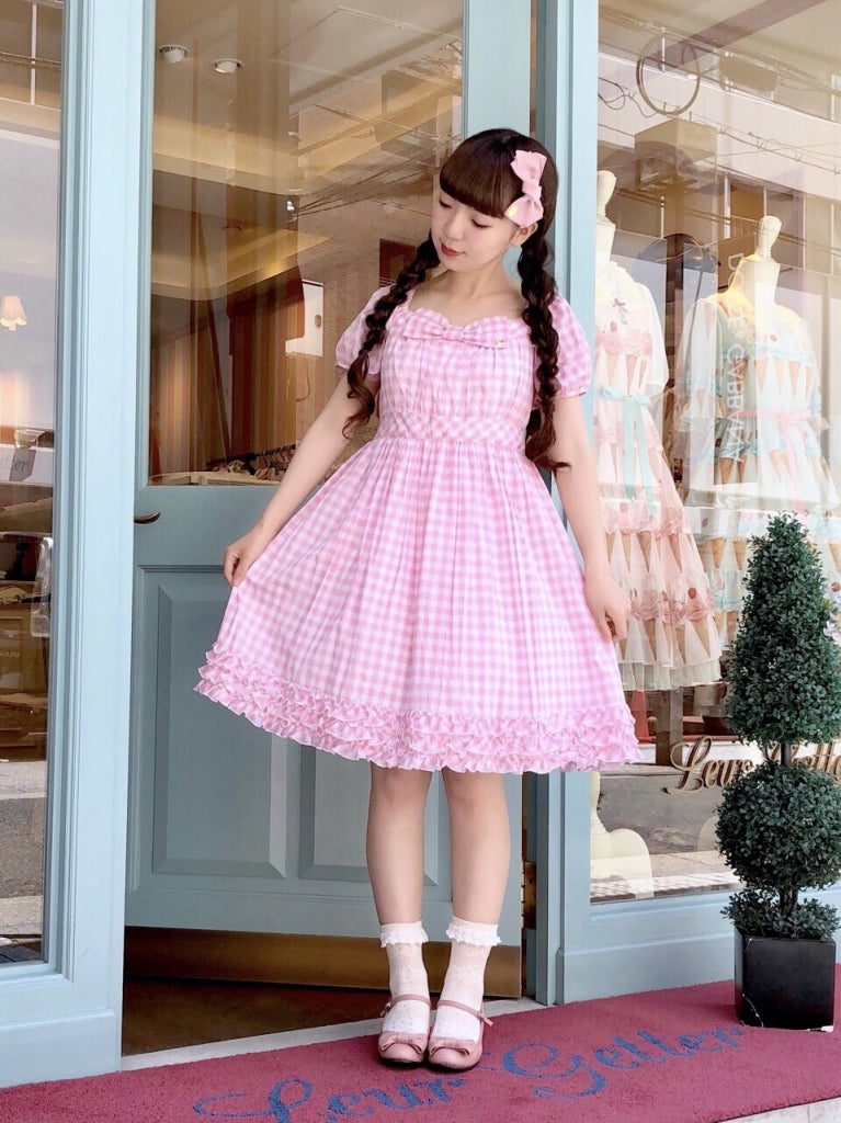 Chou Chou Gingham OP by Leur Getter