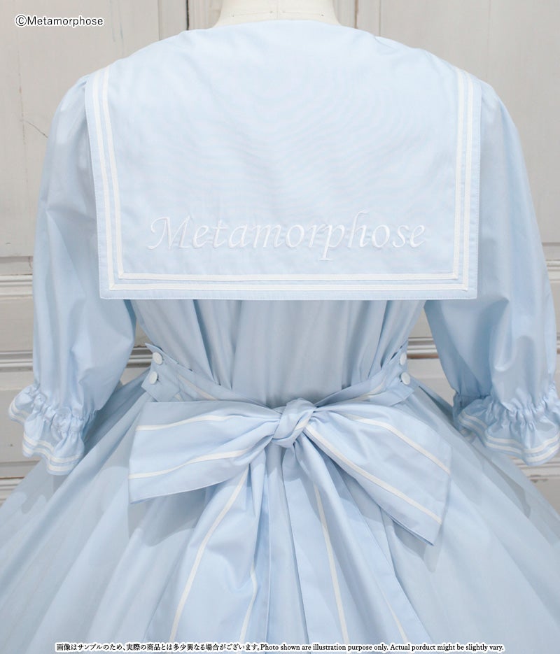 Embroidered Sailor OP by Metamorphose Temps de Fille