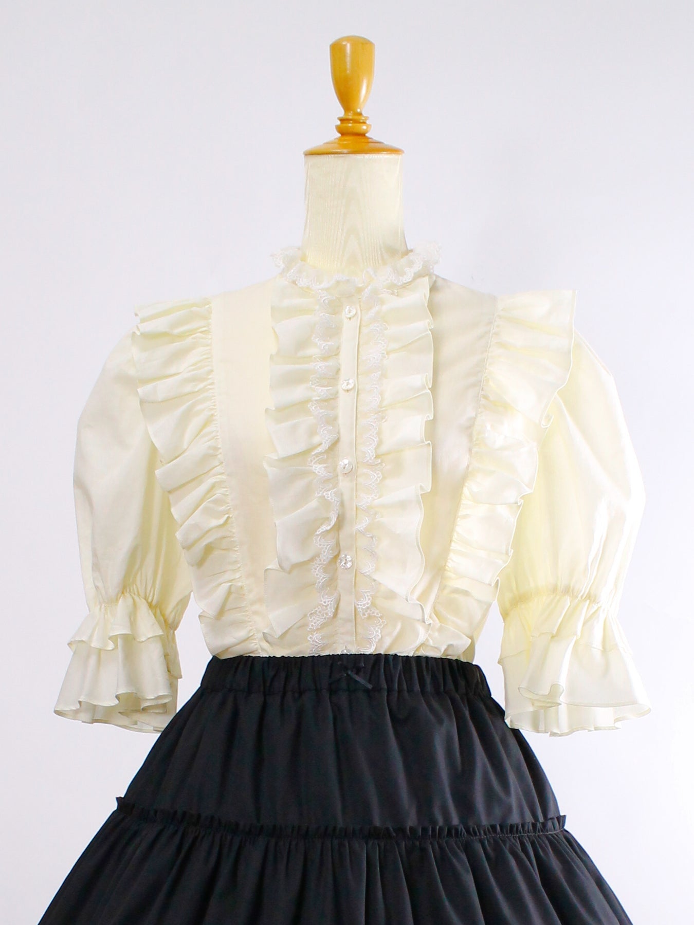 Ladylike Frill Blouse by Victorian Maiden