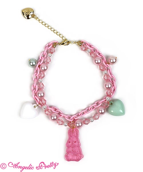 Gummy Bunny Bracelet by Angelic Pretty