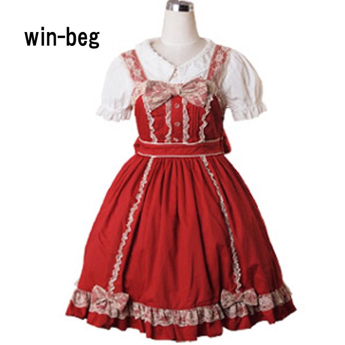 Lace Overlay JSK (L526) by Bodyline