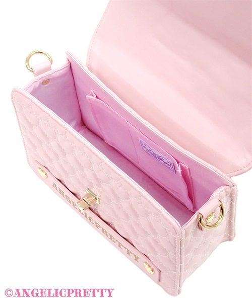Heart Quilted Pochette (2024) by Angelic Pretty