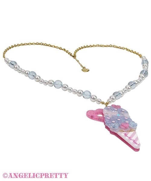 Decoration Ice Cream Necklace by Angelic Pretty