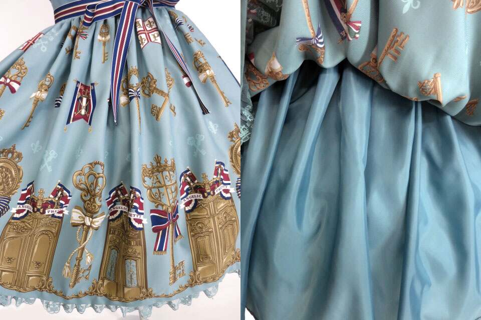 【週末限定値下げ】AngelicPretty 幸運の鍵JSK＆カチューシャセット Lucky Key Special JSK Set by Angelic Pretty