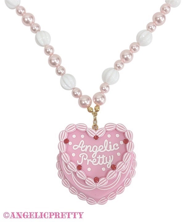 Happy Cakes Necklace (2026) by Angelic Pretty