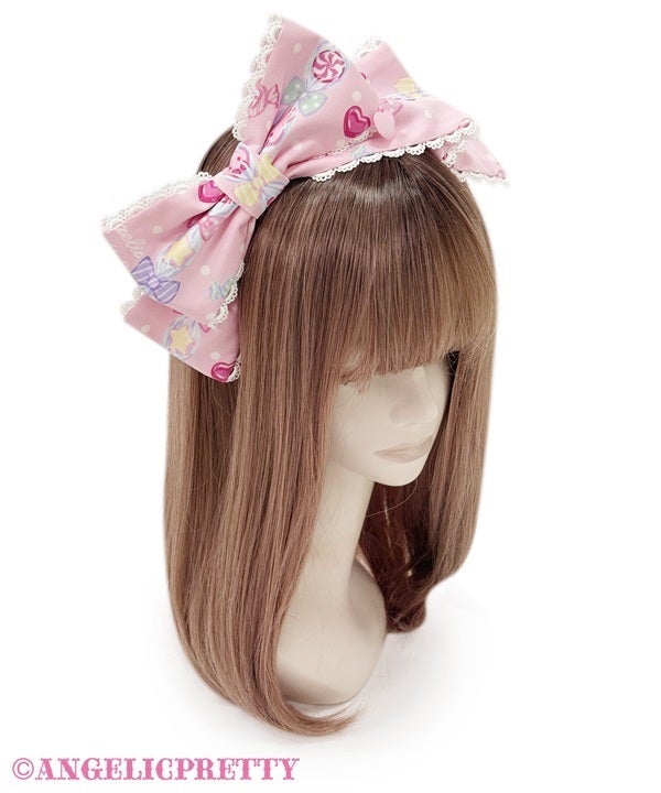 AngelicPrettyキャンディブローチ Sweet Candy Bouquet Head Bow by Angelic Pretty