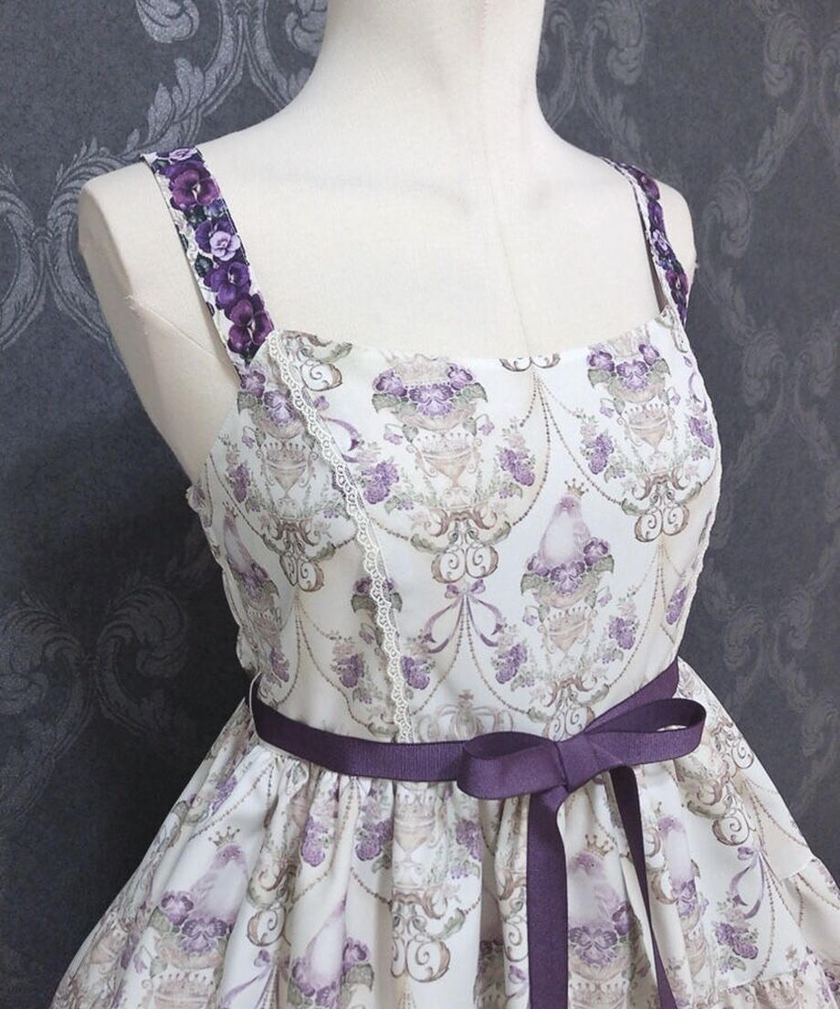 Crown of the Violet Princess Tiered JSK by Enchantlic Enchantilly