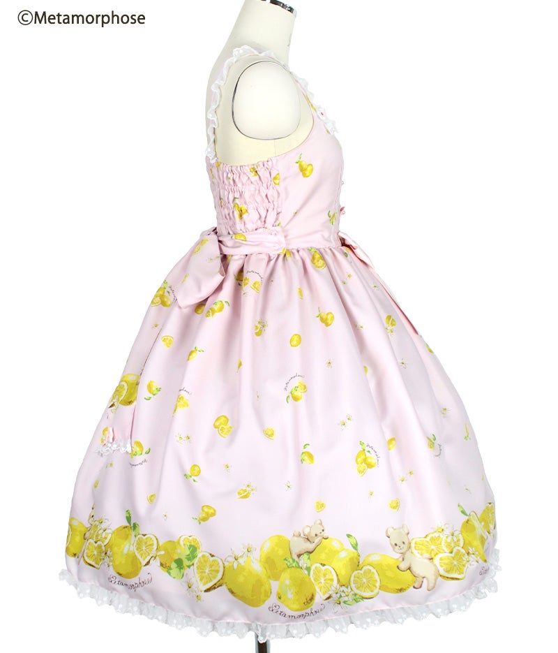 Dreaming heart♡Lemon Ribbon JSK (2022) (Plus Size) by