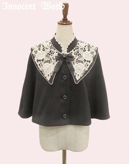 Innocent World 白薔薇ケープ White Rose Cape by Innocent World