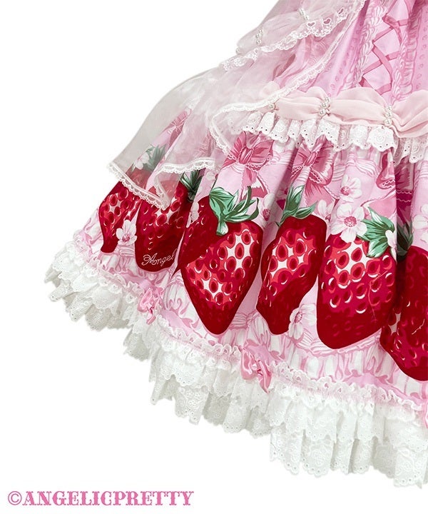 Decoration Strawberry JSK Set by Angelic Pretty