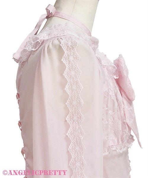 Princess Ribbon Decoration Blouse by Angelic Pretty
