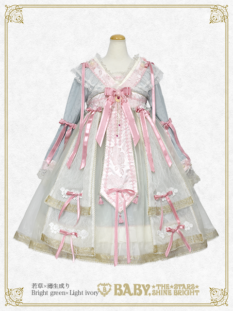 実写真ありBABY♡SA・KU・RA Palais  JSK生成ピンク SA・KU・RA Palais Royal OP by Baby, the Stars Shine Bright