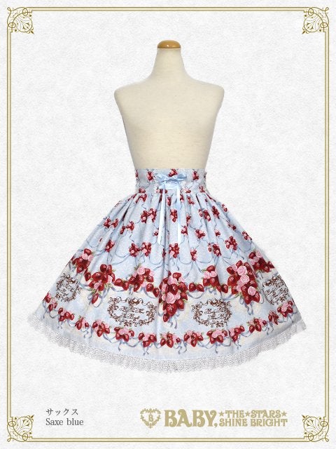 Strawberry Rose Bouquet Skirt by Baby, the Stars Shine Bright