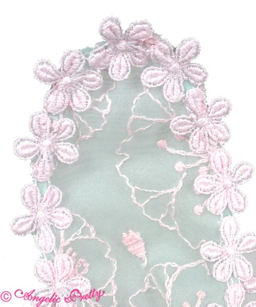 Rabbit's Happy Flower Banquet Headband by Angelic Pretty