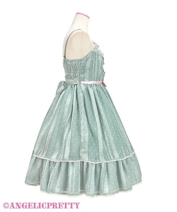 Sweet Dot Chiffon JSK by Angelic Pretty