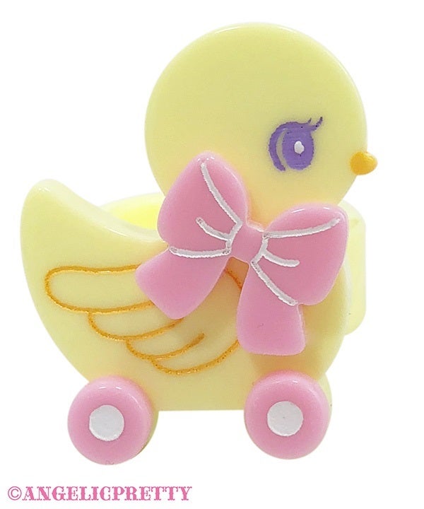 Chick-Chan Toy Ring by Angelic Pretty