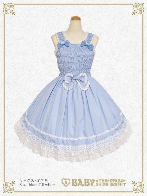 BABY,THE STARS SHINE BRIGHT ジャンスカ JSK Shirring Princess JSK (2025) by Baby, the Stars Shine Bright