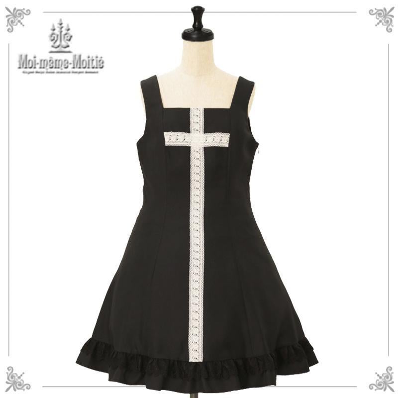 Rose Lace Cross JSK by Moi-même-Moitié