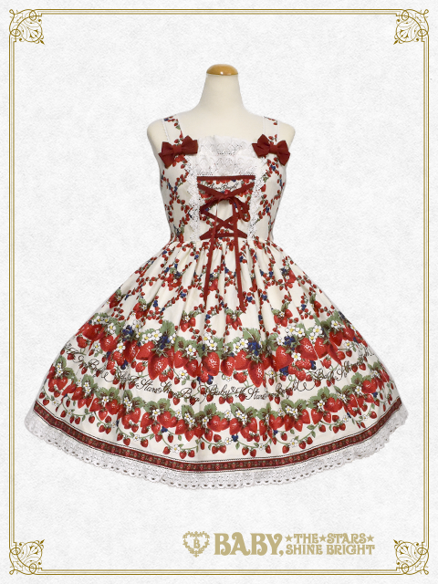 Strawberry Garden JSK I by Baby, the Stars Shine Bright