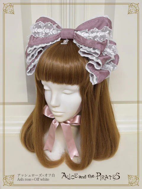 ALICE and the PIRATES　Dolly Ribbonヘッドドレス Dolly Ribbon Headdress (2026) (shantung) by Alice and the Pirates