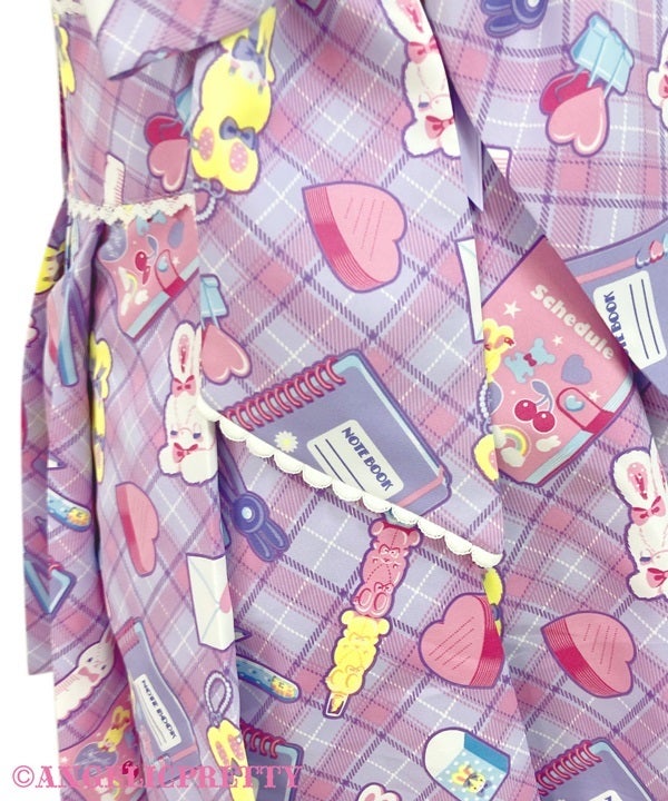 Fancy Stationery Low Waist JSK by Angelic Pretty