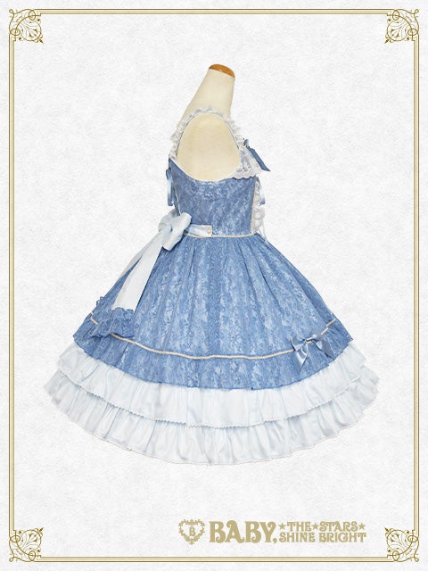 Floral Lace Flocky JSK by Baby, the Stars Shine Bright