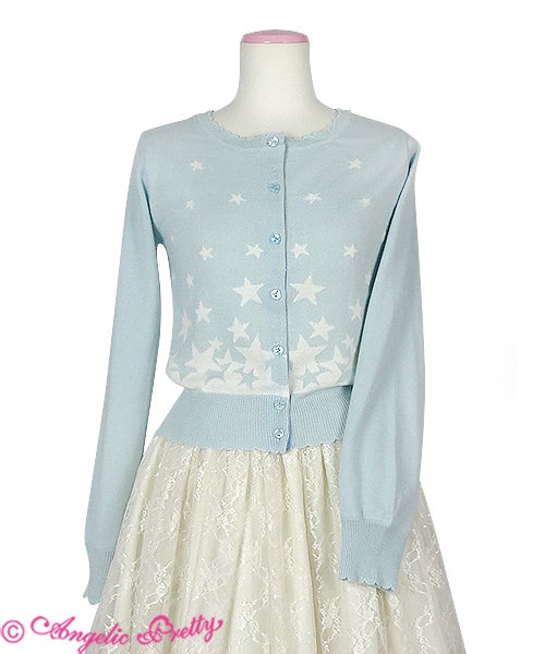 Falling Star Knit Cardigan by Angelic Pretty