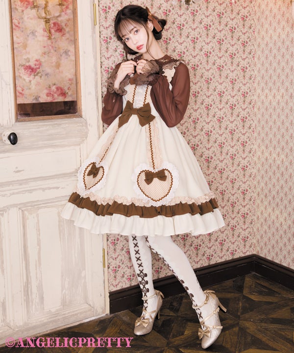 Waffle Heartジャンパースカート 39E35Kl2VUY8n63MSQDDr4Bn5t780X
