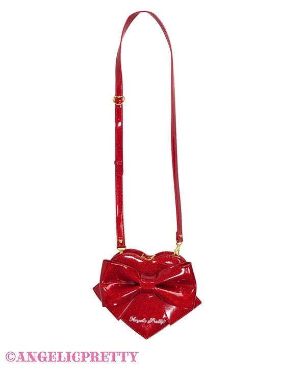 Glitter POP DECO Heart Pochette by Angelic Pretty