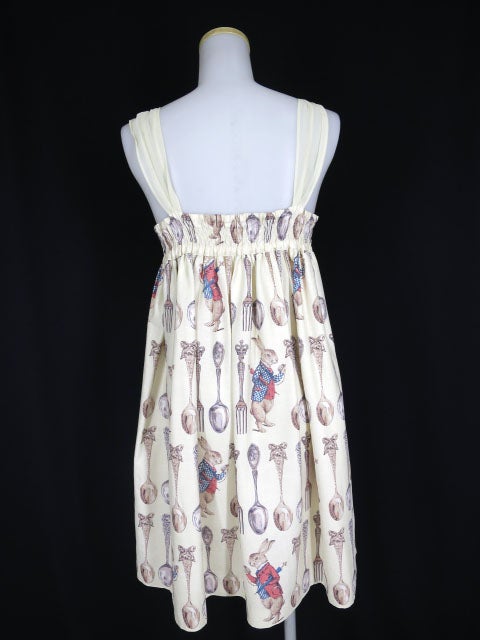 Spoon and Fork Print Sleeveless OP by Emily Temple Cute