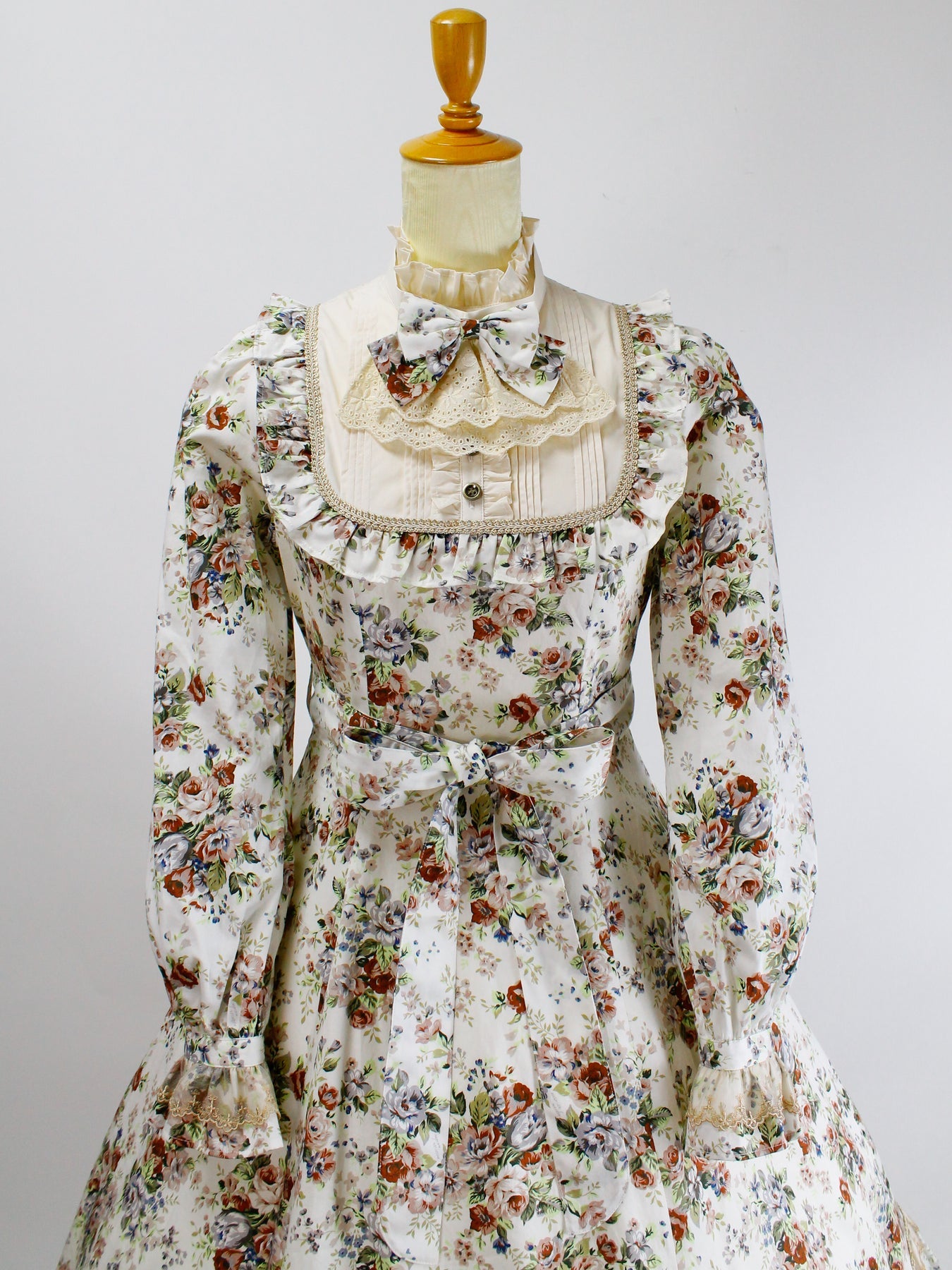 Antique Rococo Bouquet Classical Doll Long OP by Victorian Maiden
