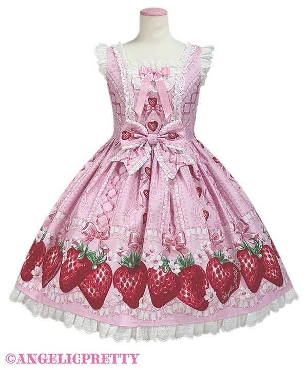 コスプレ衣装 Angelic Pretty Decoration Strawberry Decoration Strawberry JSK by Angelic Pretty