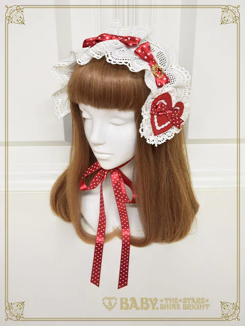 Magic of Loving Heart Headdress (dot ribbon) by Baby, the Stars