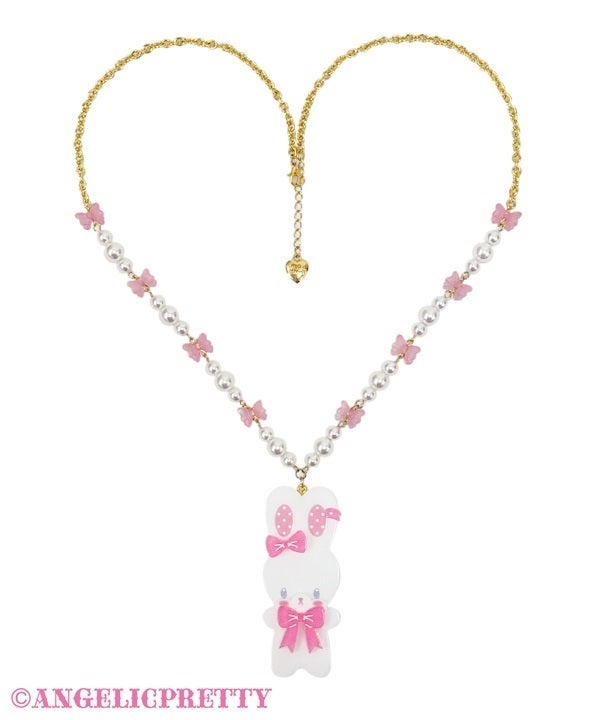 Fancy Lyrical Bunny Necklace (2024) by Angelic Pretty