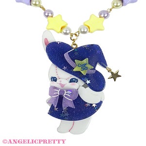 Little Witch Lyrical Bunny Necklace by Angelic Pretty