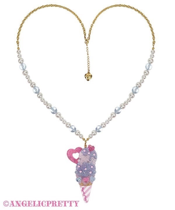 s*h様 Angelic Pretty Decoration Ice Cream Decoration Ice Cream Necklace by Angelic Pretty