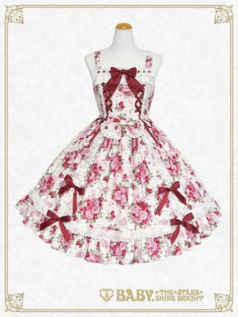 Sugar Bouquet ~Maiden's Eternal Longing~ JSK IV & Ribbon Clip Set