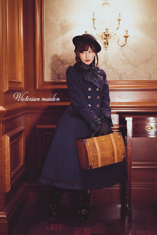 Patricia Long Coat by Victorian Maiden