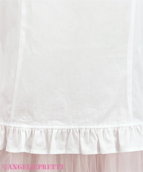 Heart Lace Short Sleeve Blouse by Angelic Pretty